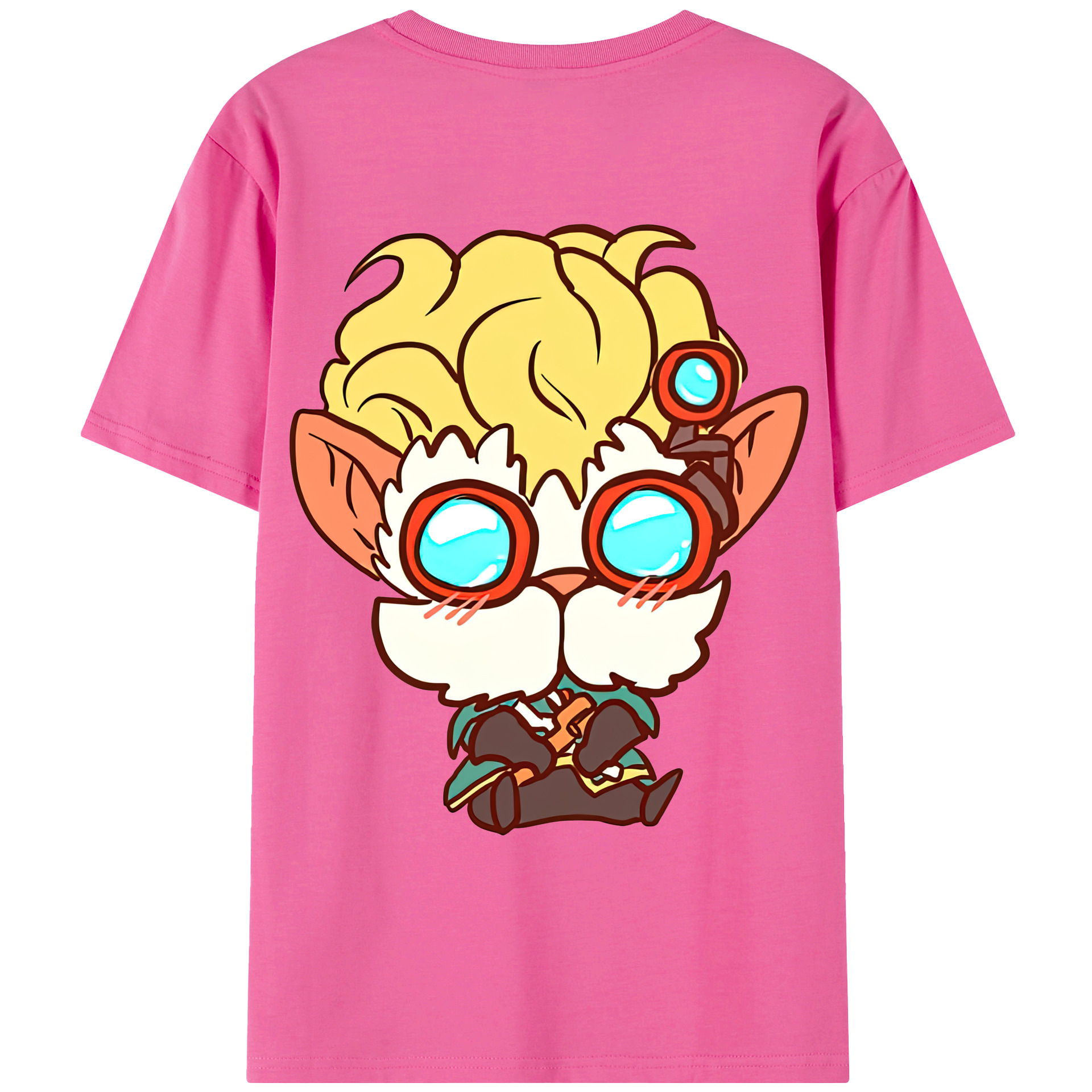 リーグ・オブ・レジェンド League of Legends LOL レディース半袖Tシャツ(バックプリント)